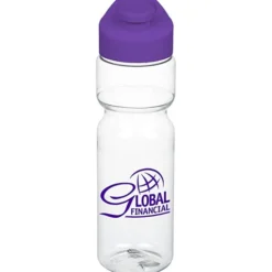 Clear Impact Olympian Bottle with Flip Carry Lid - 28 oz