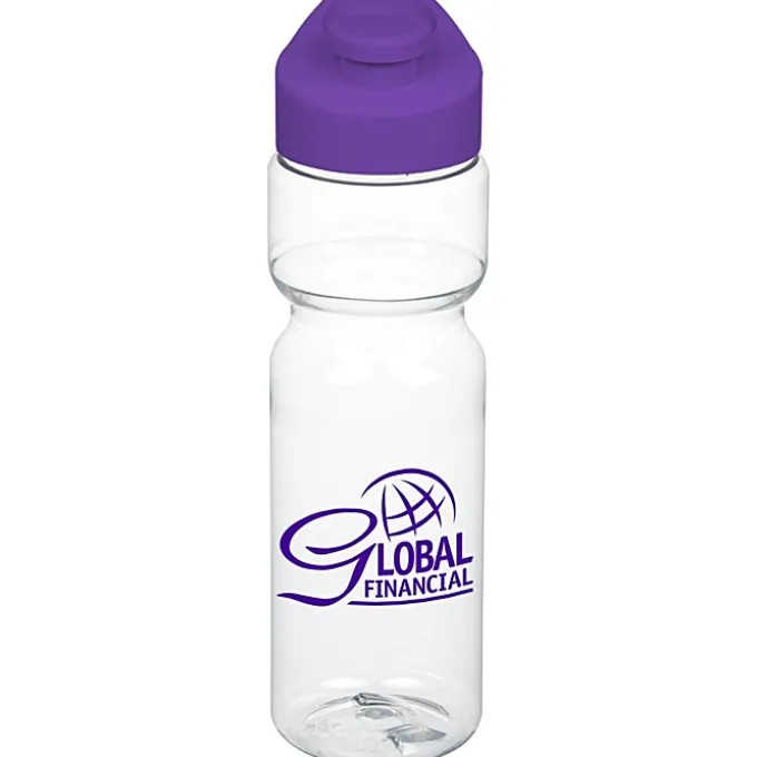Clear Impact Olympian Bottle with Flip Carry Lid - 28 oz