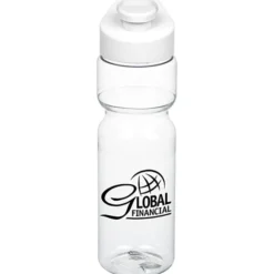 Clear Impact Olympian Bottle with Flip Carry Lid - 28 oz