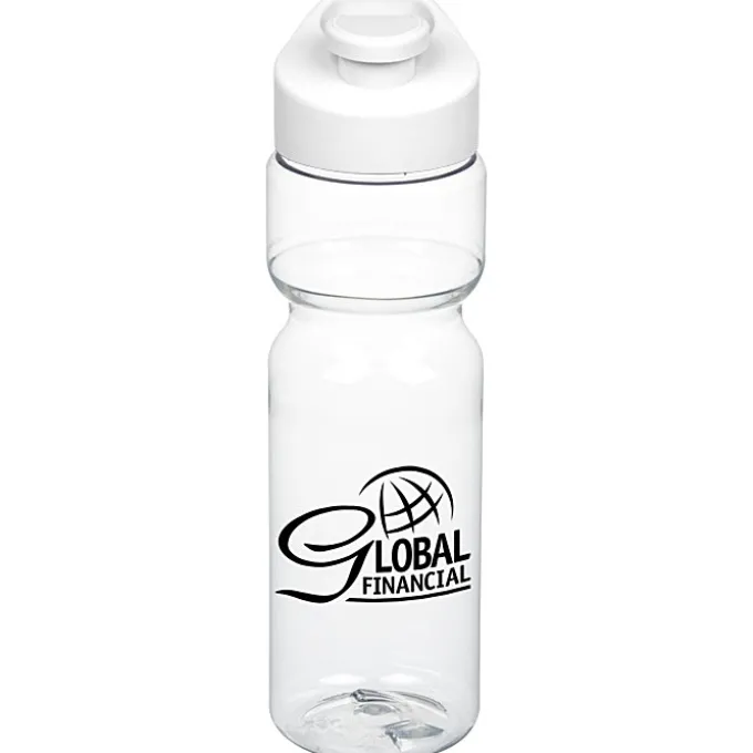 Clear Impact Olympian Bottle with Flip Carry Lid - 28 oz