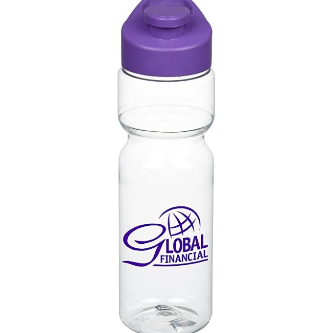 Clear Impact Olympian Bottle with Flip Carry Lid - 28 oz