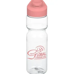 Clear Impact Olympian Bottle with Flip Carry Lid - 28 oz