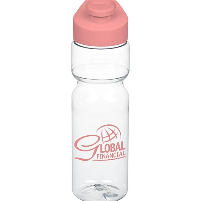 Clear Impact Olympian Bottle with Flip Carry Lid - 28 oz