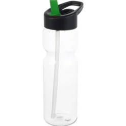 Clear Impact Olympian Bottle with Two-Tone Flip Straw Lid - 28 oz - Full Color