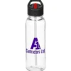 Clear Impact Outdoor Bottle with Two-Tone Flip Straw Lid - 24 oz