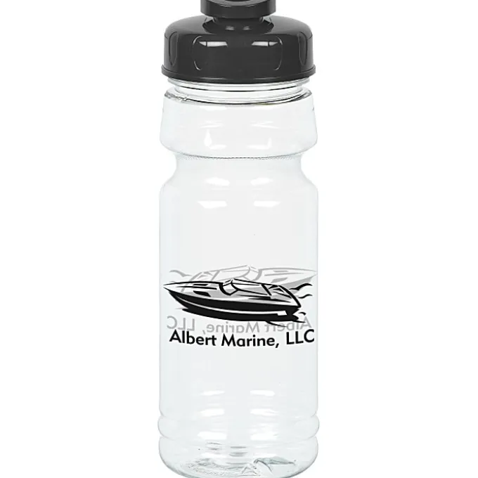 Clear Impact Trainer Bottle with Flip Drink Lid - 24 oz