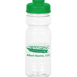 Clear Impact Trainer Bottle with Flip Drink Lid - 24 oz
