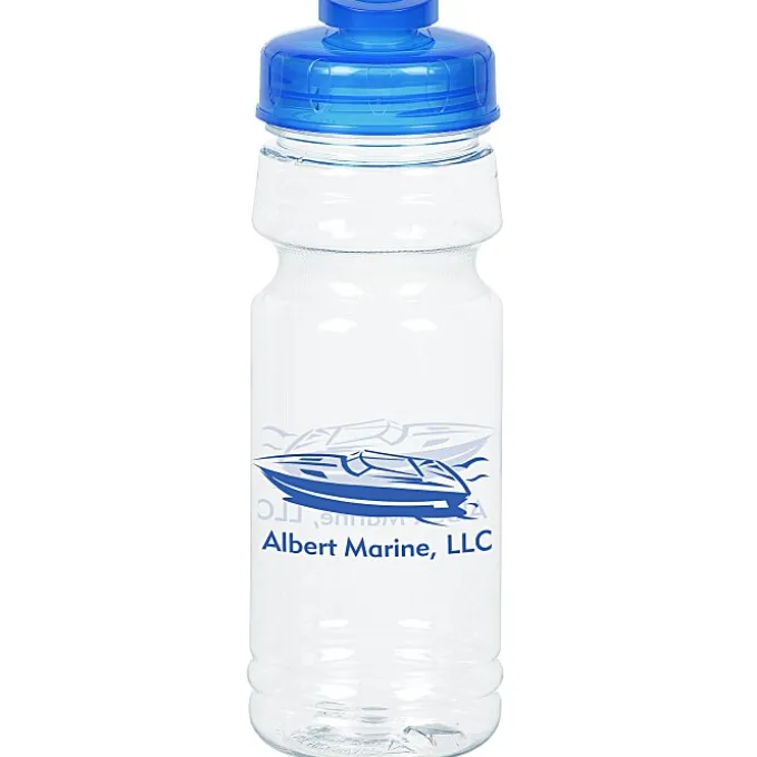 Clear Impact Trainer Bottle with Flip Drink Lid - 24 oz