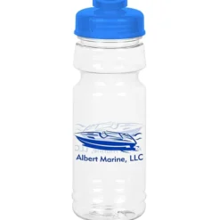 Clear Impact Trainer Bottle with Flip Drink Lid - 24 oz