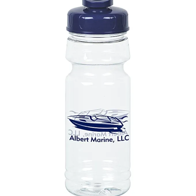 Clear Impact Trainer Bottle with Flip Drink Lid - 24 oz