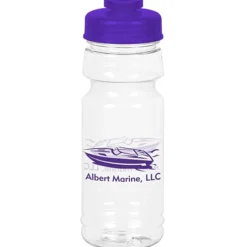 Clear Impact Trainer Bottle with Flip Drink Lid - 24 oz