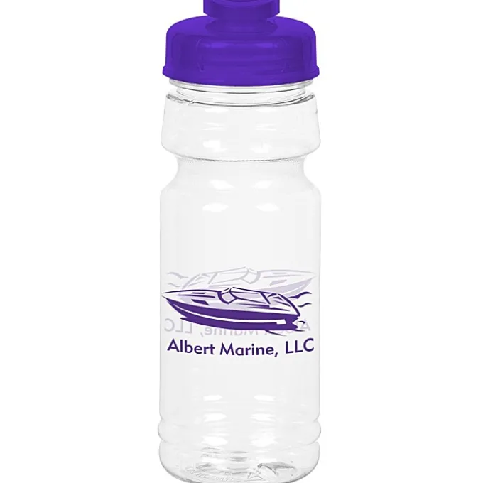 Clear Impact Trainer Bottle with Flip Drink Lid - 24 oz