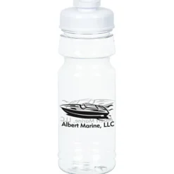Clear Impact Trainer Bottle with Flip Drink Lid - 24 oz