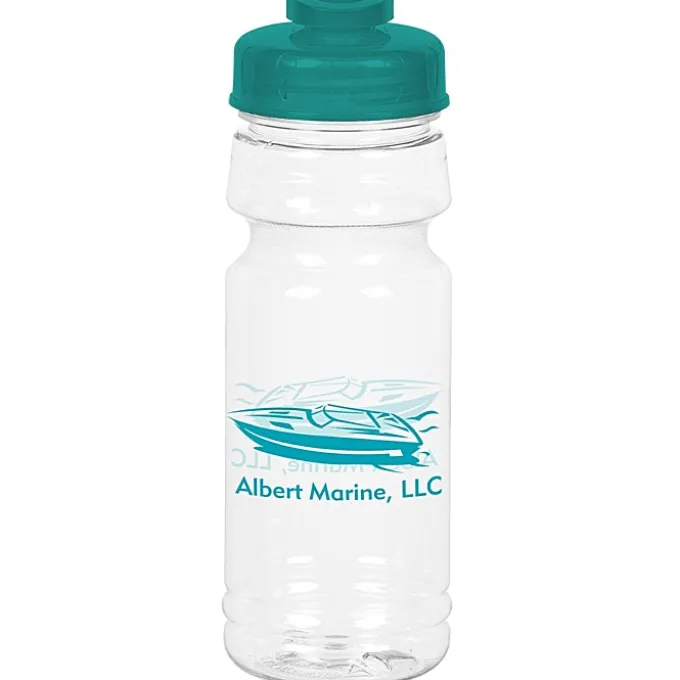 Clear Impact Trainer Bottle with Flip Drink Lid - 24 oz