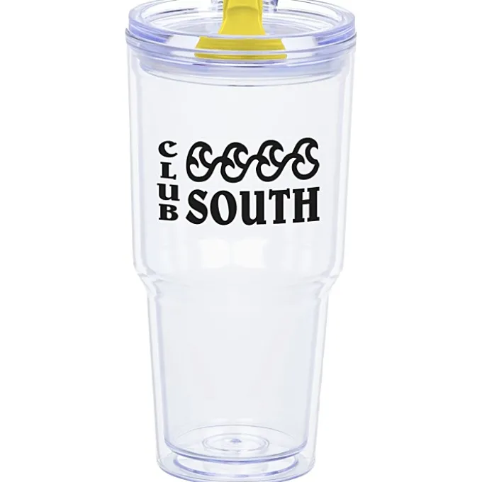 Clearly Acrylic Travel Tumbler - 24 oz