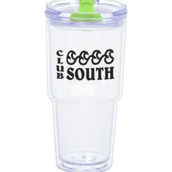 Clearly Acrylic Travel Tumbler - 24 oz