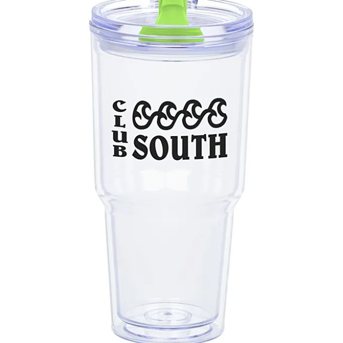 Clearly Acrylic Travel Tumbler - 24 oz