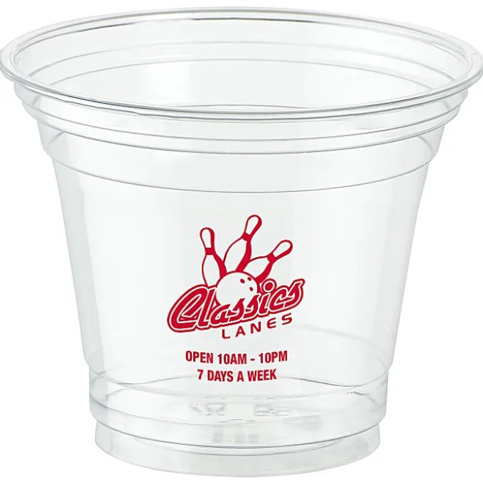 Clear Soft Plastic Cup - 9 oz