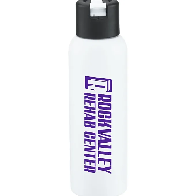 Clio Vacuum Bottle with Flip Straw Lid - 22 oz.