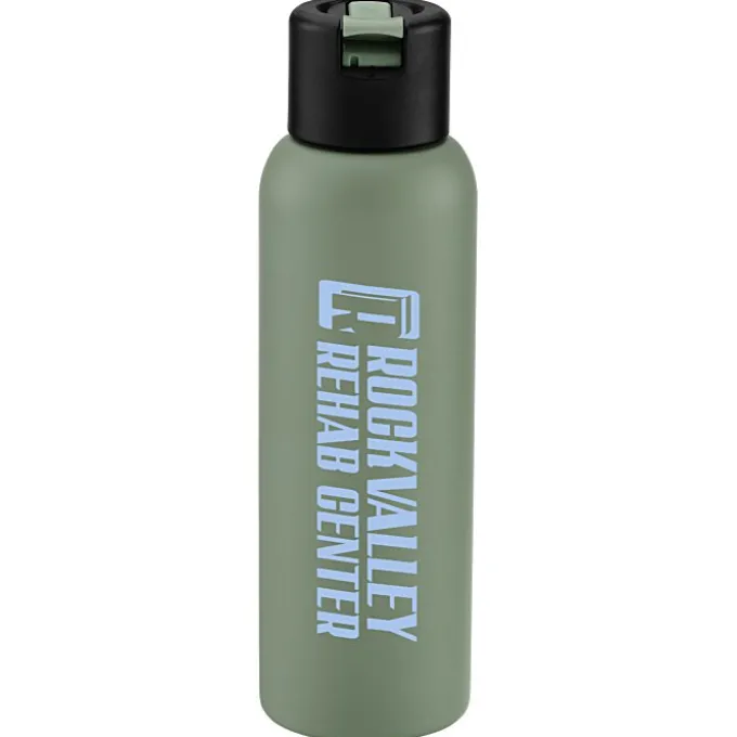 Clio Vacuum Bottle with Flip Straw Lid - 22 oz.