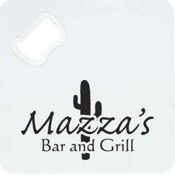 Coaster with Bottle Opener