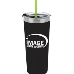 Colma Vacuum Tumbler with Straw - 22 oz - 24 hr
