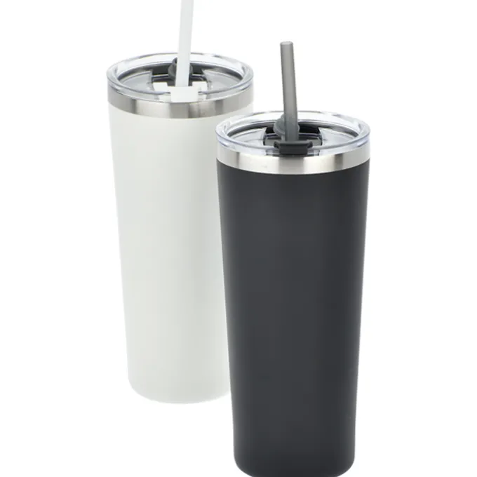 Colma Vacuum Tumbler with Straw - 22 oz - 24 hr