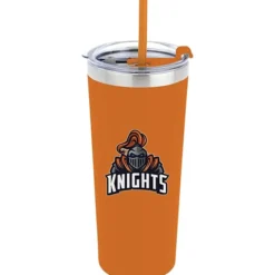 Colma Vacuum Tumbler with Straw - 22 oz - Colors - Full Color
