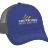 Colorblocked Twill Meshback Cap