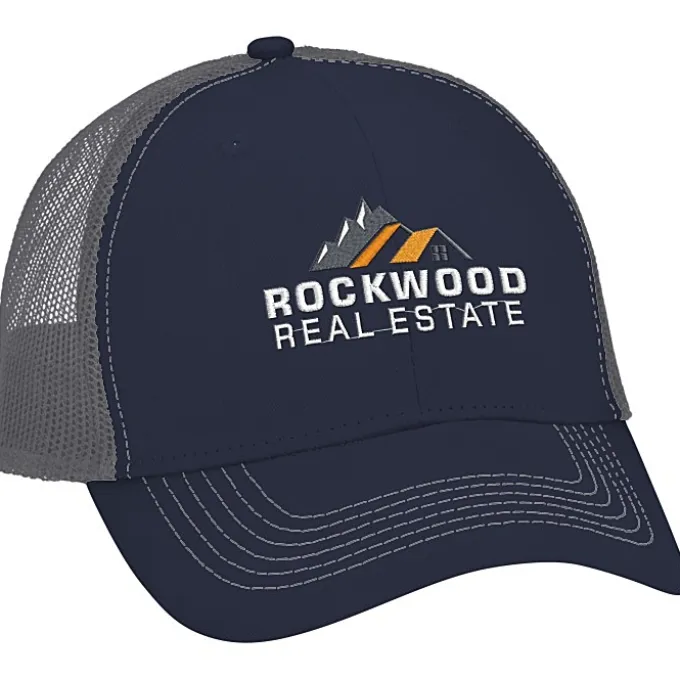 Colorblocked Twill Meshback Cap - 24 hr