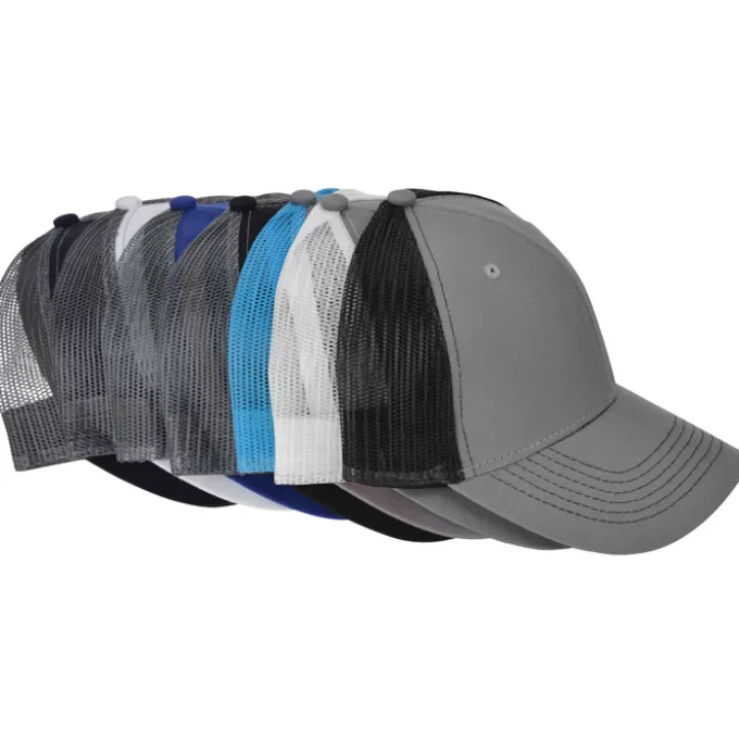 Colorblocked Twill Meshback Cap - 24 hr