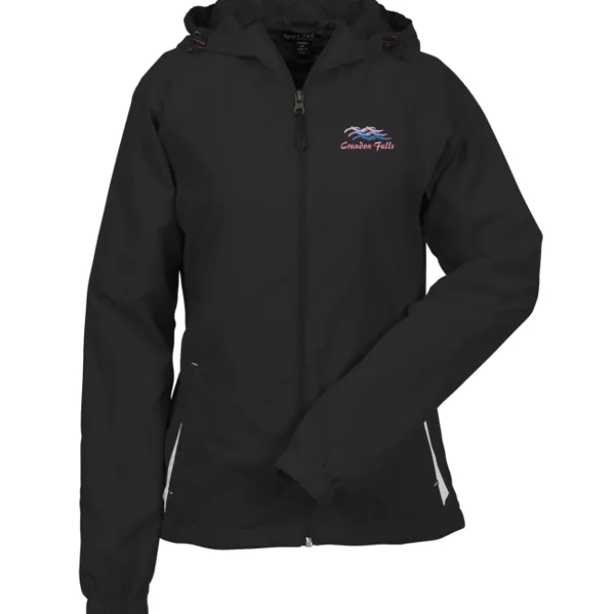 Colorblock Hooded Jacket - Ladies'