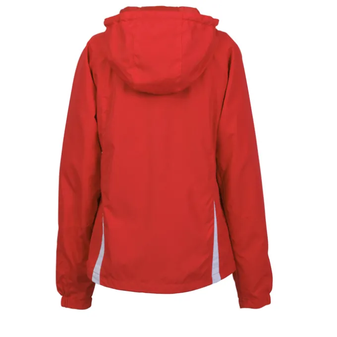Colorblock Hooded Jacket - Ladies' - 24 hr