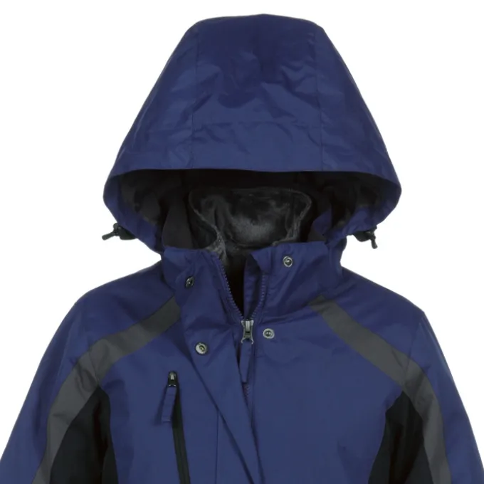 Colorblock 3-in-1 Jacket - Ladies' - 24 hr