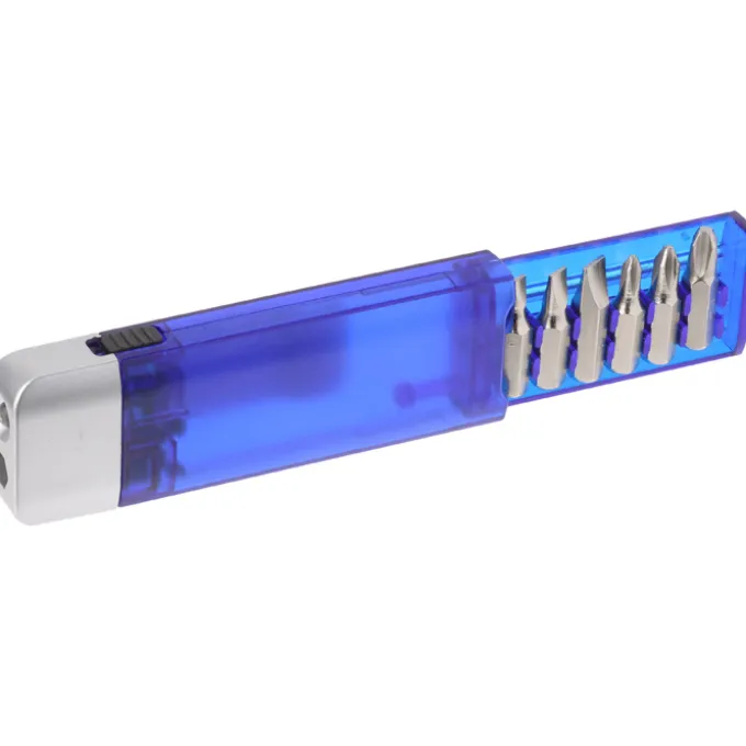 Colorblock Screwdriver Kit with LED Light - 24 hr