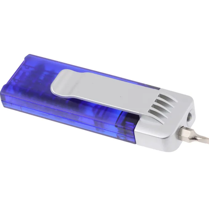 Colorblock Screwdriver Kit with LED Light