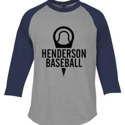Colorblock 3/4 Sleeve Cotton Baseball T-Shirt