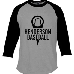 Colorblock 3/4 Sleeve Cotton Baseball T-Shirt