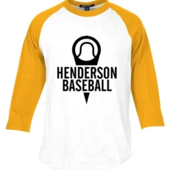Colorblock 3/4 Sleeve Cotton Baseball T-Shirt