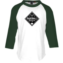 Colorblock 3/4 Sleeve Cotton Baseball T-Shirt - Youth