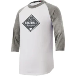 Colorblock 3/4 Sleeve Cotton Baseball T-Shirt - Youth