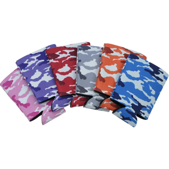 Color Camo Pocket Can Holder