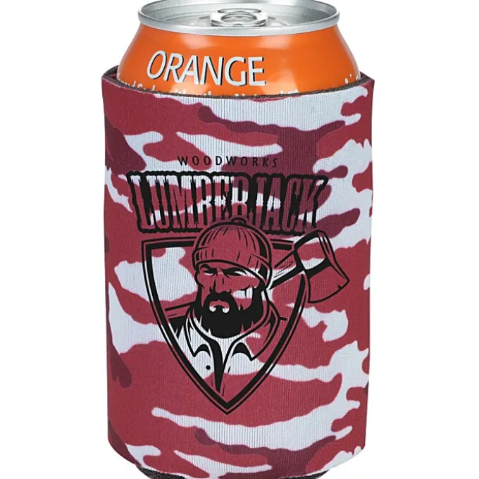 Color Camo Pocket Can Holder