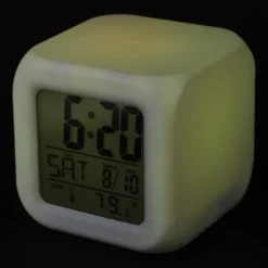 Color Changing LED Alarm Clock