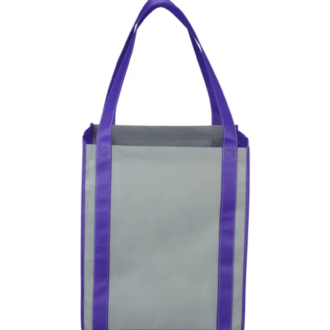 Color Combo Grocery Pocket Tote