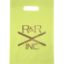 Colored Frosted Die-Cut Convention Bag - 14 inches x 9-1/2 inches - Foil