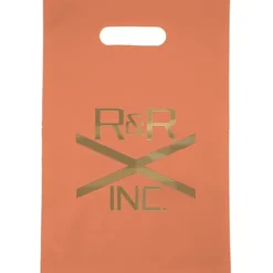 Colored Frosted Die-Cut Convention Bag - 14 inches x 9-1/2 inches - Foil
