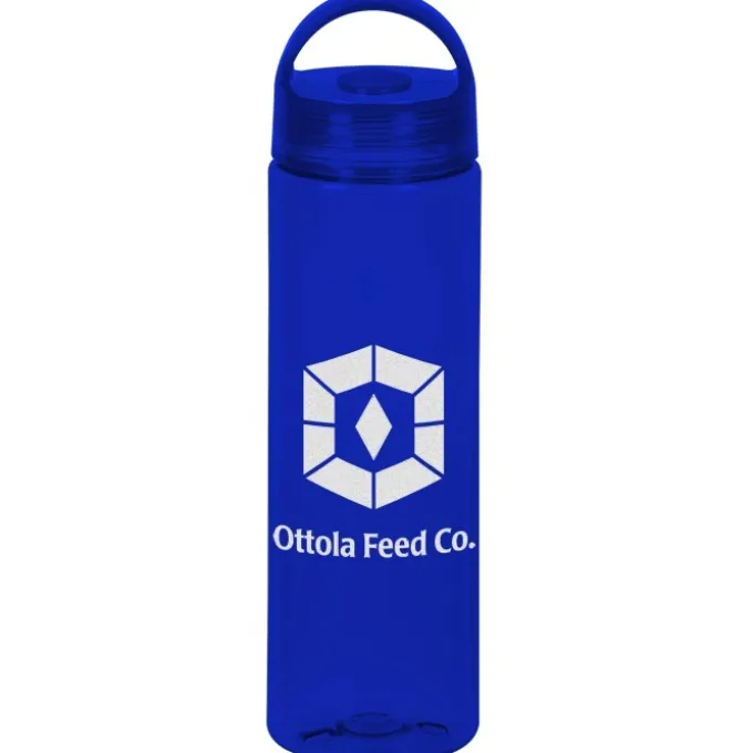 Colorful Bottle with Arch Lid - 24 oz