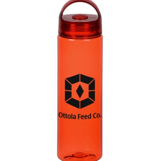 Colorful Bottle with Arch Lid - 24 oz