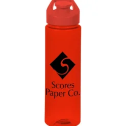 Colorful Bottle with Flip Lid - 24 oz